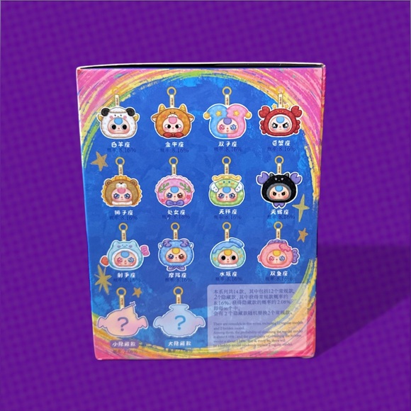 Baby Three Twelve Constellations Plush Pendant Blind Box Cancer Confirmed - Picture 9 of 12